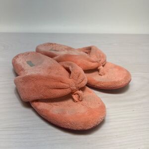 Vionic Relax ADJ Strap Slippers Pink  Sandals Terrycloth Women’s 9